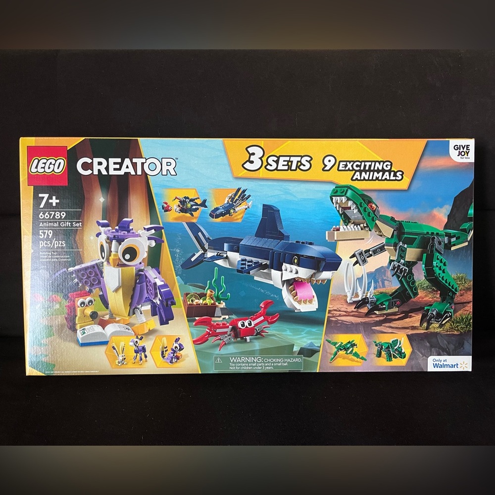 Lego Creator Sets, 3 3-in-1 sets